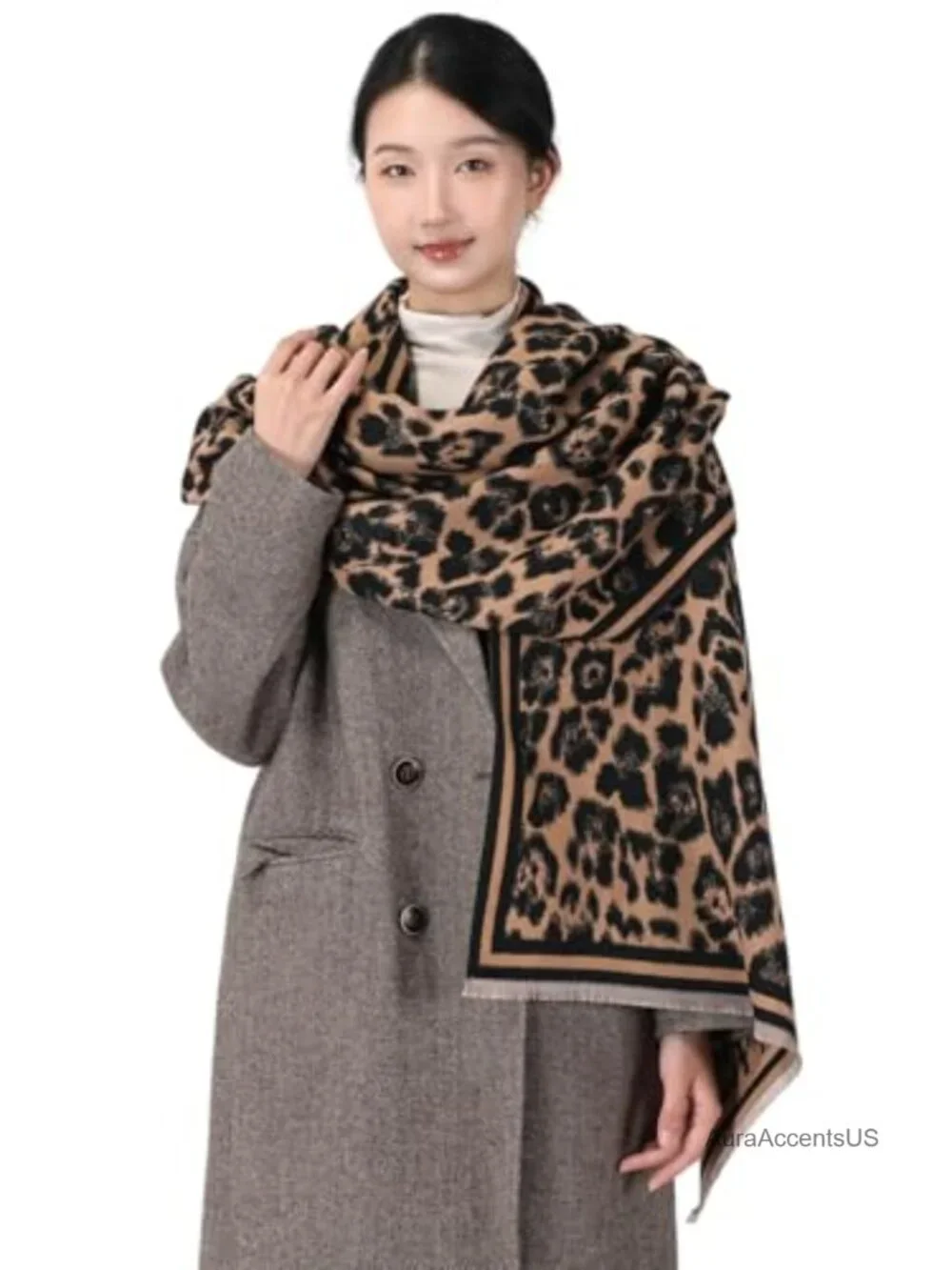 Reversible Pashmina Shawl Wrap Large Soft Winter Scarf Evening Dress